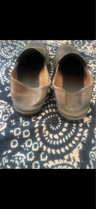 Mocasines Zara Piel Marrones Talla 38