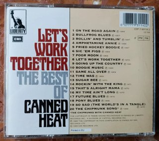 CANNED HEAT - Let's work together. Cd