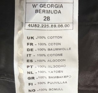 Carhartt Bermuda Neri Tg 28