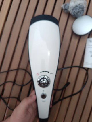 Masajeador eléctrico con cabezales