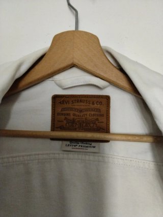 Cazadora Vaquera Levi's Blanca Talla M