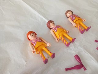 Lote Malabaristas Playmobil circo
