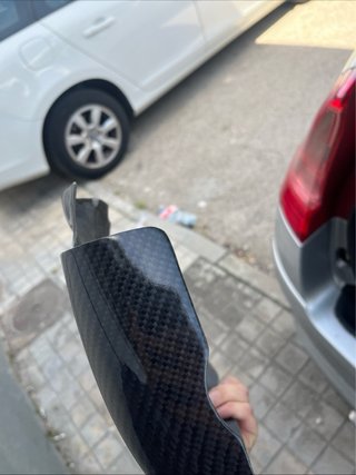 Tapa motor fibra de carbono Peugeot 206 RC/GTI