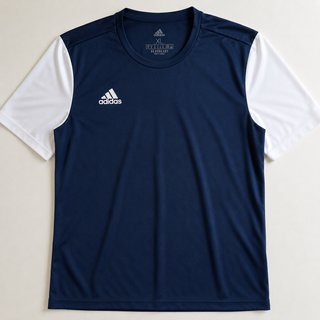 T-shirt Adidas Aeroready XL blu navy bianca