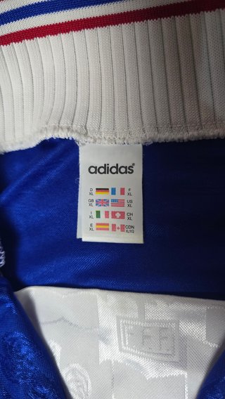 Camiseta Francia 1992 Eurocopa Talla XL