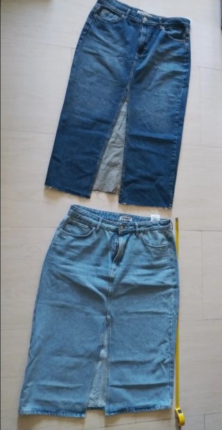 Lote 2 Vaqueros y 2 faldas Talla XL (42)