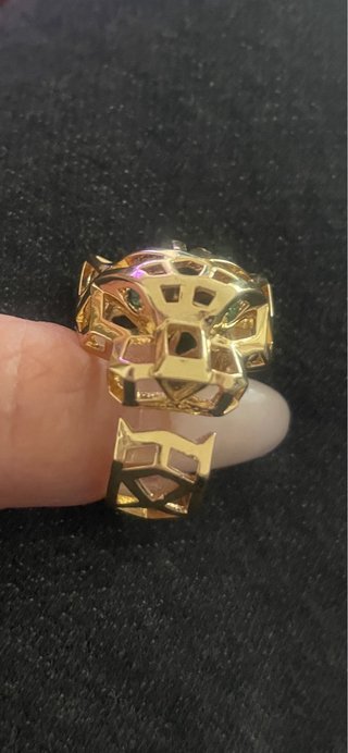 Anillo Jaguar Dorado