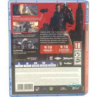 WOLFENSTEIN THE NEW ORDER SONY PS4
