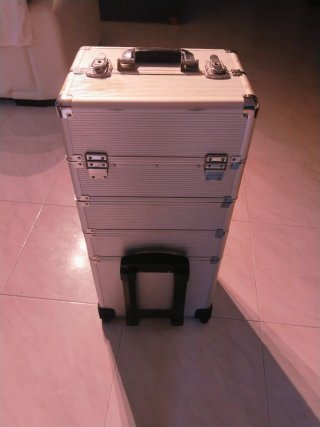 Maleta de maquillaje profesional Trolley