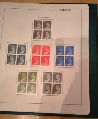 Álbum Filatelia Lujo FILABO: España (1975-1982)