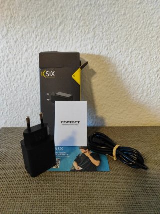 Cargador Ksix Móvil/Tablet Negro