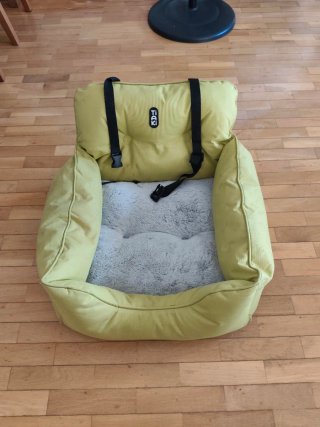 2 x TIAKI Silla Coche Perro Verde