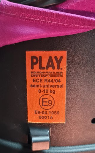 Maxi-Cosi Grupo 0 Playxtrem fucsia/gris