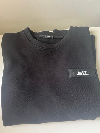Sudadera EA7 Emporio Armani Negra Talla S