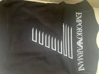 Sudadera EA7 Emporio Armani Negra Talla S