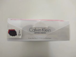Calvin Klein Trunks Pack 3 Talla S
