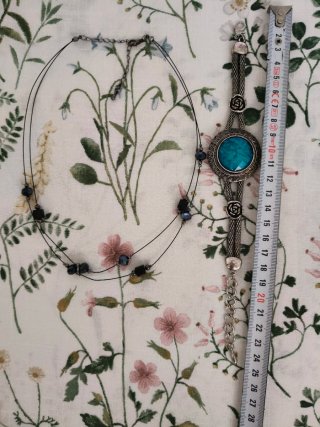 Gargantilla y pulsera conjunto