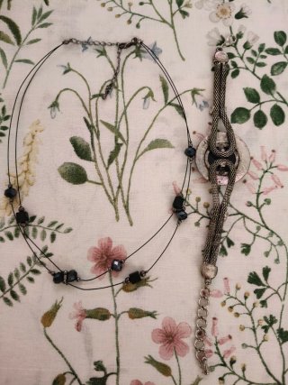Gargantilla y pulsera conjunto