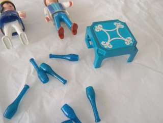 Lote Malabaristas Playmobil Circo