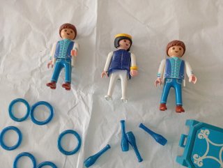 Lote Malabaristas Playmobil Circo