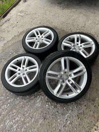 Llantas Audi Sline 18 con neumáticos
