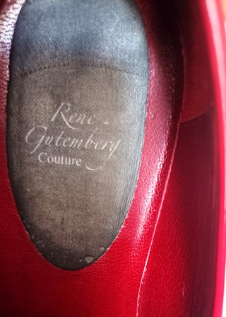 Mocasines charol rojo René Gutemberg