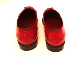 Mocasines charol rojo René Gutemberg