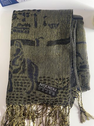 Pañuelo Verde Jerusalem Pashmina
