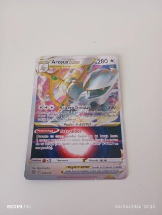 Carta Pokémon Arceus VSTAR 123/172