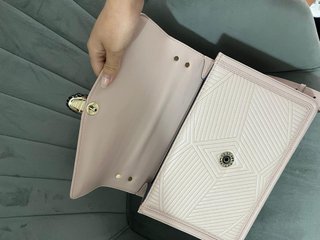 Bolso Bvlgari Serpenti Forever Rosa Dorado