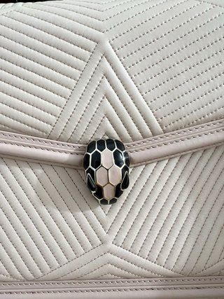 Bolso Bvlgari Serpenti Forever Rosa Dorado
