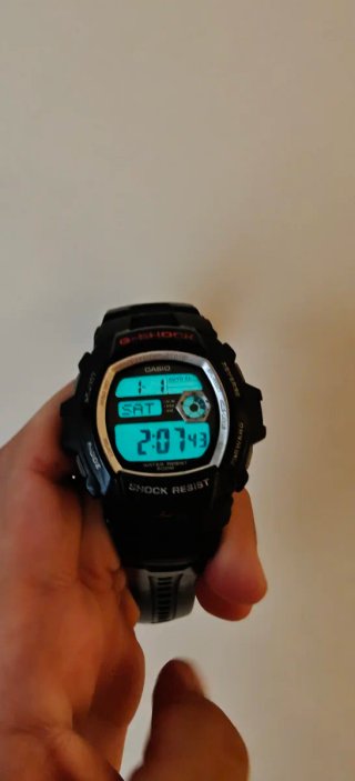 ORIGINAL!! Casio G-Shock G-7500 Reloj Digital Negr