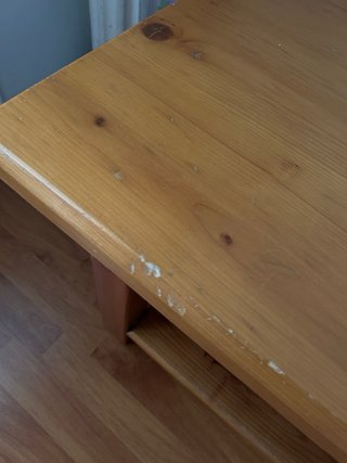 Mesa de centro de madera