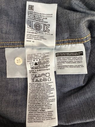 Camisa Vaquera Levi's Hombre Icon Azul