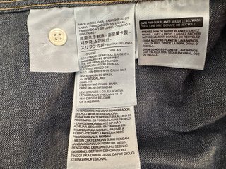 Camisa Vaquera Levi's Hombre Icon Azul