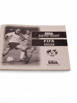 VIDEOJUEGO SEGA GAME GEAR FIFA INTERNATIONAL SOCCER + CAJA + MANUALES