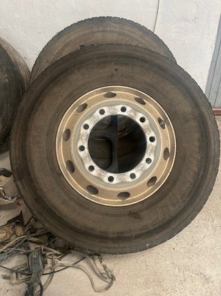 6 Llantas de aluminio Alcoa Camión