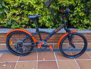 Bicicleta infantil BTWIN naranja