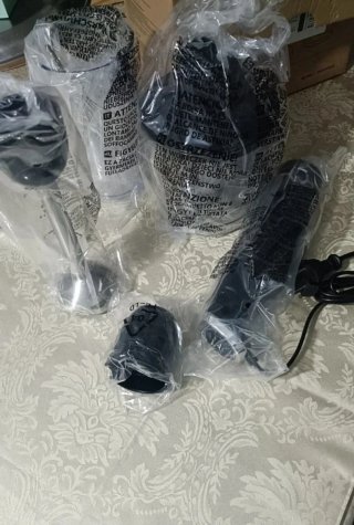 Batidora eléctrica con accesorios