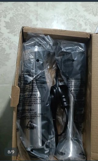 Batidora eléctrica con accesorios