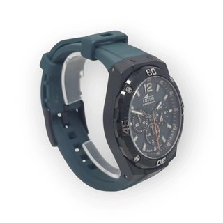 RELOJ LOTUS CHRONOGRAPH 18975 ESFERA AZUL CORREA DE GOMA