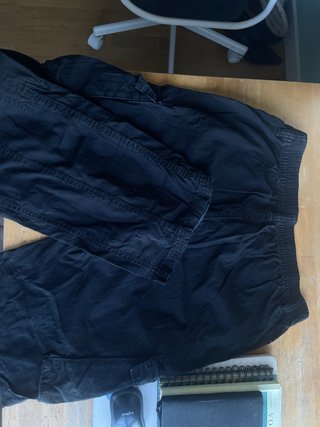 Pantalones cargo negros