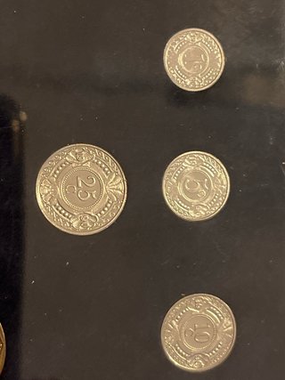 Antiñlas Holandesas 1990 serie 7 monedas
