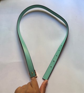 Cinturón Tiffany & Co. Reversible - Delgado (88cm)