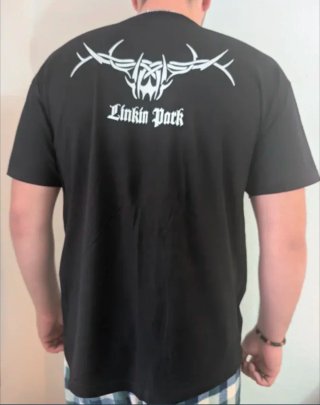 CAMISETA NEGRA - LINKIN PARK - TALLA XL -