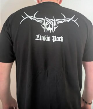 CAMISETA NEGRA - LINKIN PARK - TALLA XL -