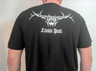 CAMISETA NEGRA - LINKIN PARK - TALLA XL -