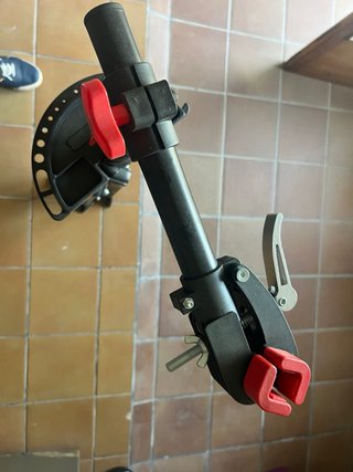 Caballete reparación bicicleta sin usar