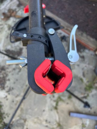 Caballete reparación bicicleta sin usar