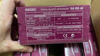 Pack Metrónomos SEIKO SQ100-88 Nuevos